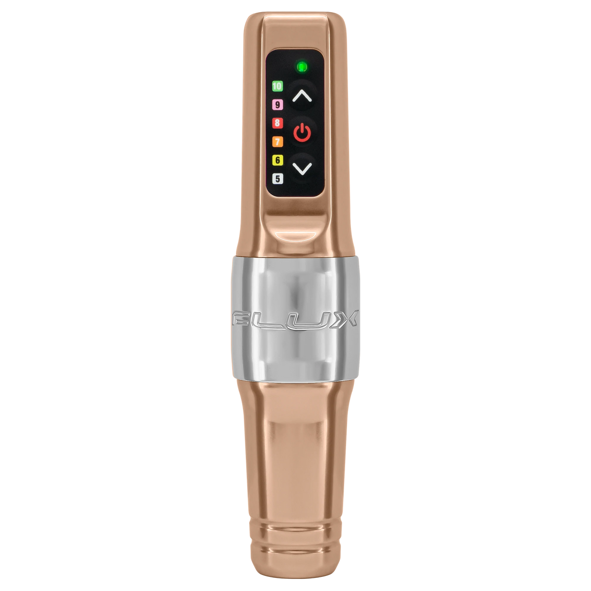 Flux Mini Wireless PMU Machine Champagne Gold 2.5 Stroke (2 Batteries Included) by Microbeau