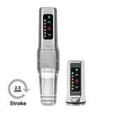 Flux Mini Wireless PMU Machine Silver 2.5 Stroke (2 Batteries Included) by Microbeau