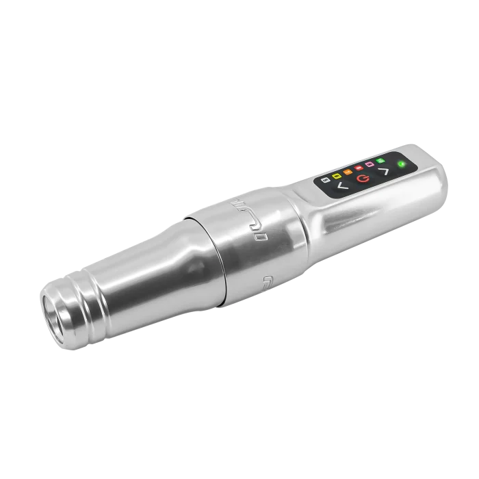 Flux Mini Wireless PMU Machine Silver 2.5 Stroke (2 Batteries Included) by Microbeau