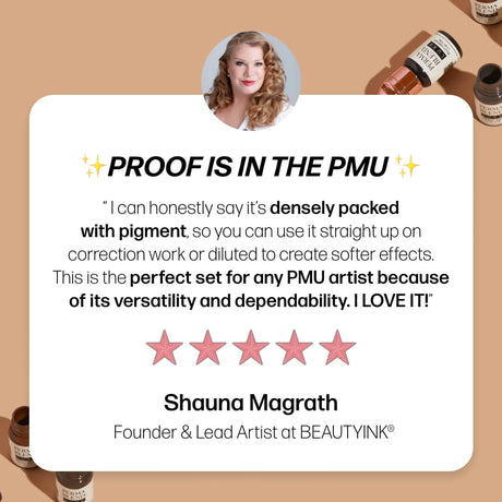 Ready Darkest LUXE Perma Blend Pigment for Brow PMU 0.5 oz (15 ml)