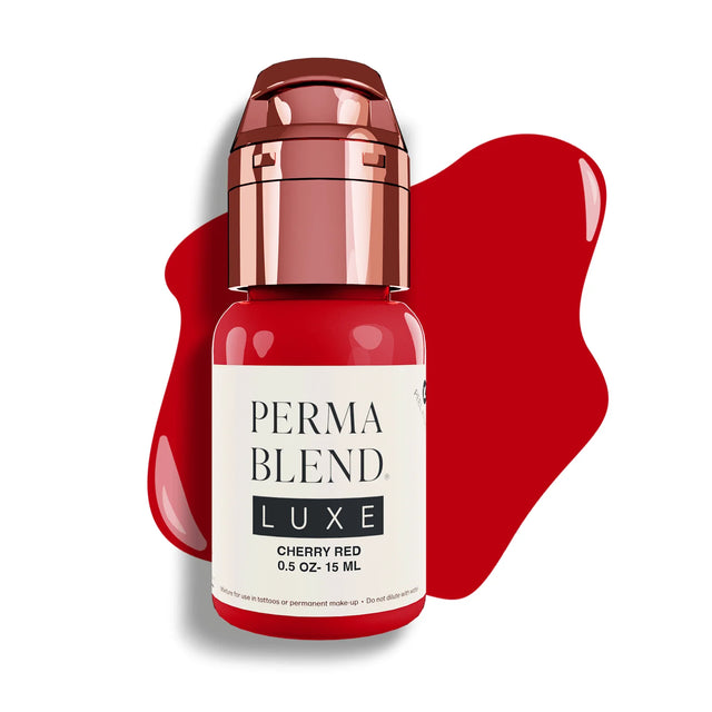 Cherry Red LUXE Perma Blend Pigment - Lip Tattoo Pigment for Lip Blush 0.5 oz