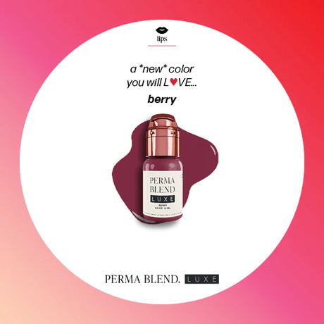 Berry LUXE Perma Blend Pigment 0.5 oz (15 ml)