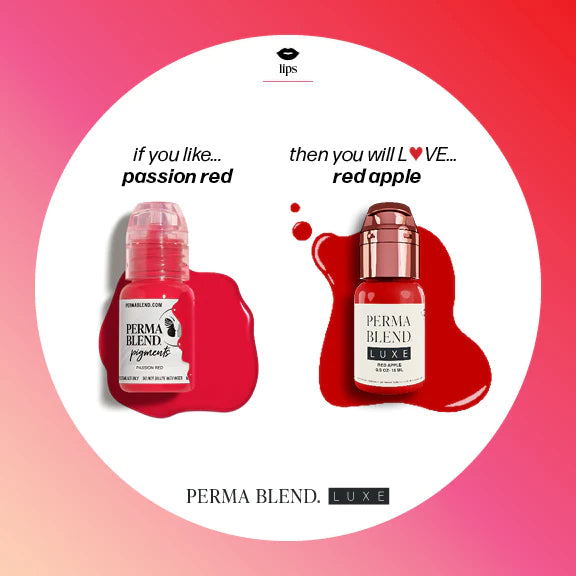 Red Apple LUXE Perma Blend Pigment for Lip Blush 0.5 oz (15 ml)