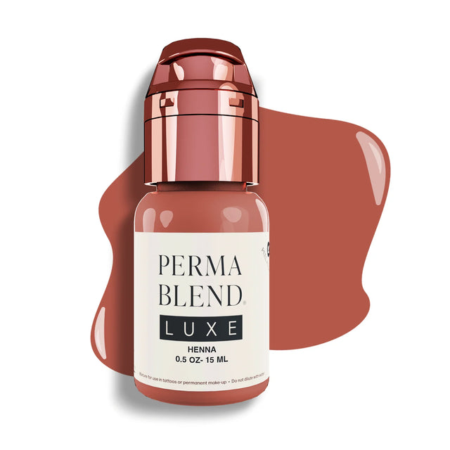 Henna LUXE Perma Blend Pigment - Lip Tattoo Pigment for Lip Blush 0.5 oz