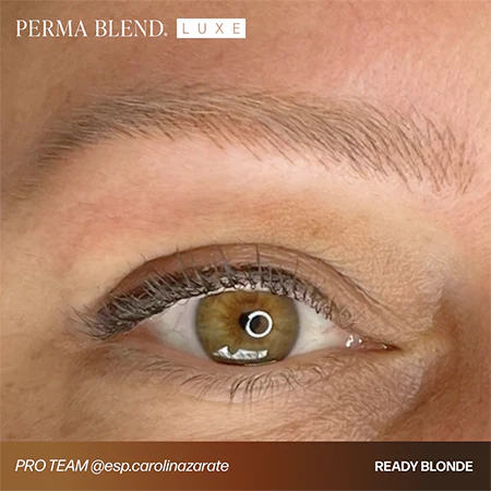 Ready Blonde LUXE Perma Blend Pigment - Ink for Microblading & Eyebrow Permanent Makeup 0.5 oz