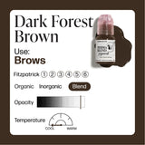 Perma Blend Dark Forest Brown Eyebrow Pigment