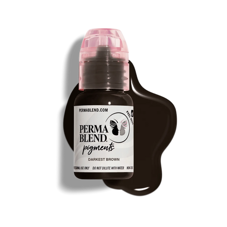 Perma Blend Darkest Brown Pigment for Eyebrow PMU