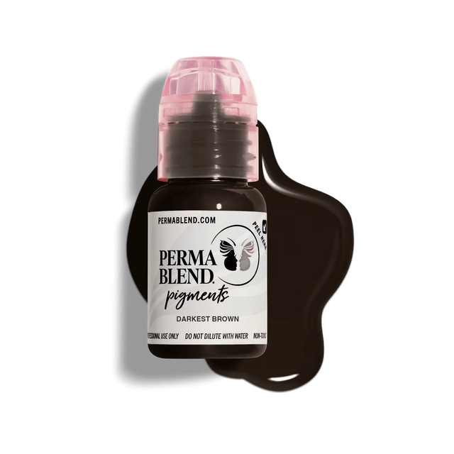 Perma Blend Darkest Brown Pigment for Eyebrow PMU