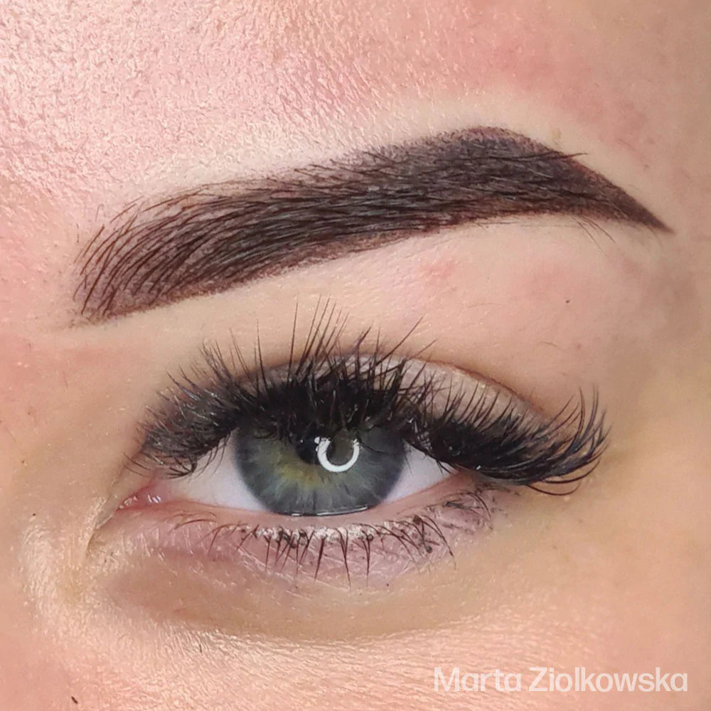 ombre brows done with Perma Blend Espresso Pigment