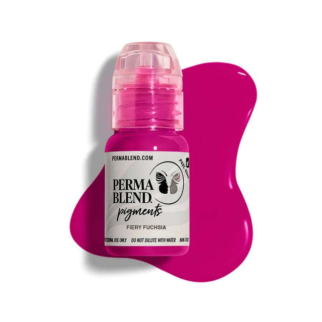 Fiery Fuchsia perma blend lip blush pigment