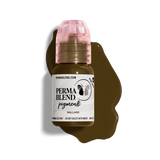 Perma Blend Mallard Pigment a cool, medium value, dark brown eyebrow pigment