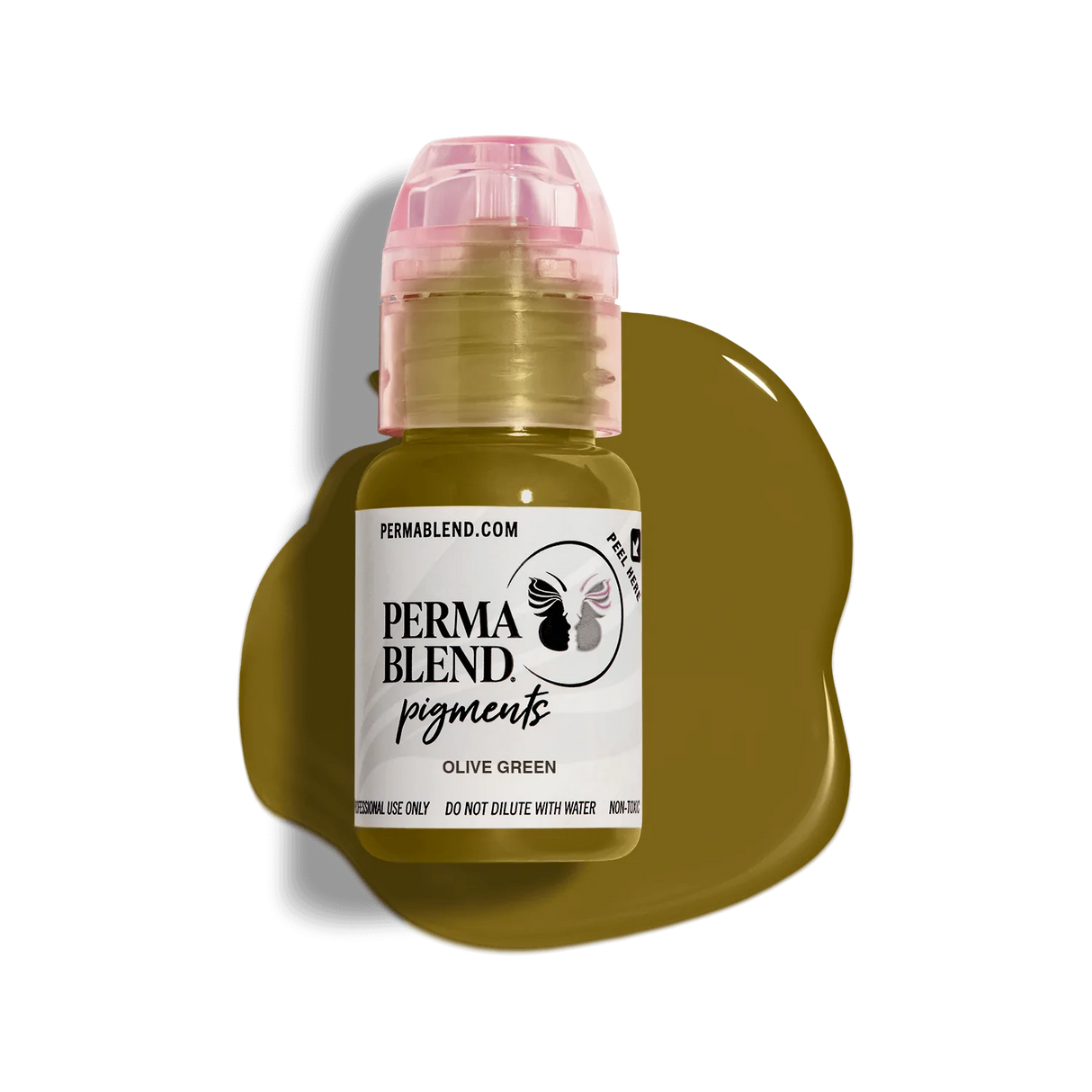 Perma Blend Olive Green Pigment is a green-brown based toner used to add coolness.