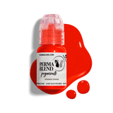 Perma Blend Orange Crush Pigment is a straight orange lip tattoo color