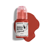 Perma Blend Orchid Pigment is a brick red lip tattoo pigment