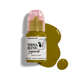 Grassy Corrector Perma Blend Pigment - Color Corrector for Eyebrow Permanent Makeup Ink 0.5 oz