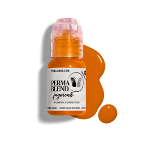 Perma Blend Pumpkin Corrector Pigment for correcting eyebrow permanent makeup