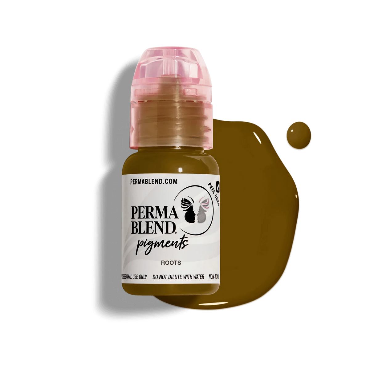 Perma Blend Roots Pigment is a medium value brown shade eyebrow pigment