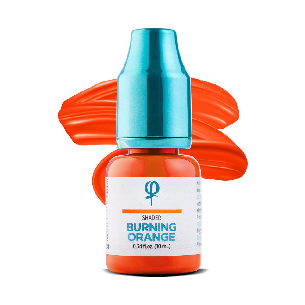 Phi Burning Orange PMU Mix Shader Pigment 0.34 fl oz (10ml)