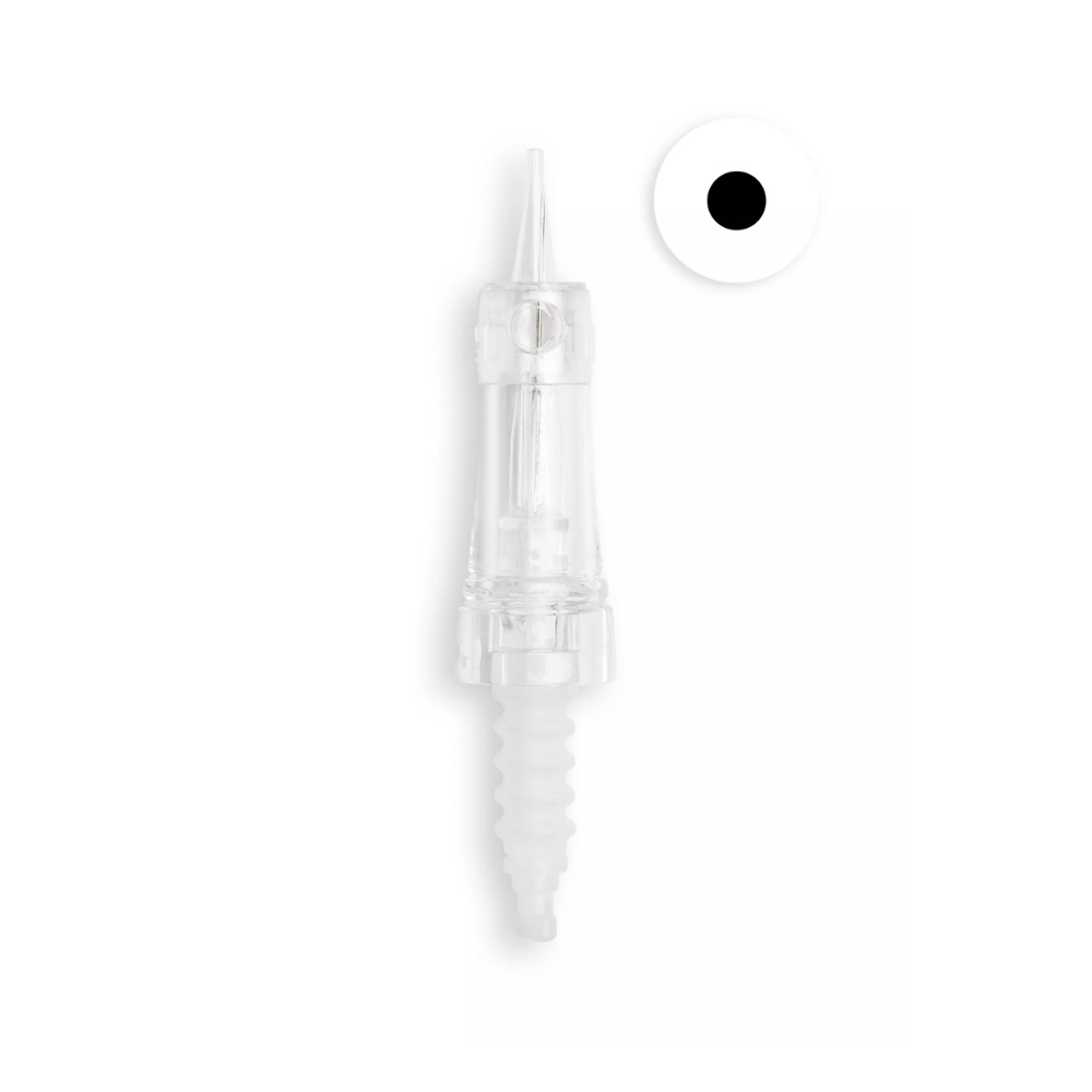 Phi Revo PMU cartridge — Round Liner, 1 needle, 0.30 mm, SKU 18833