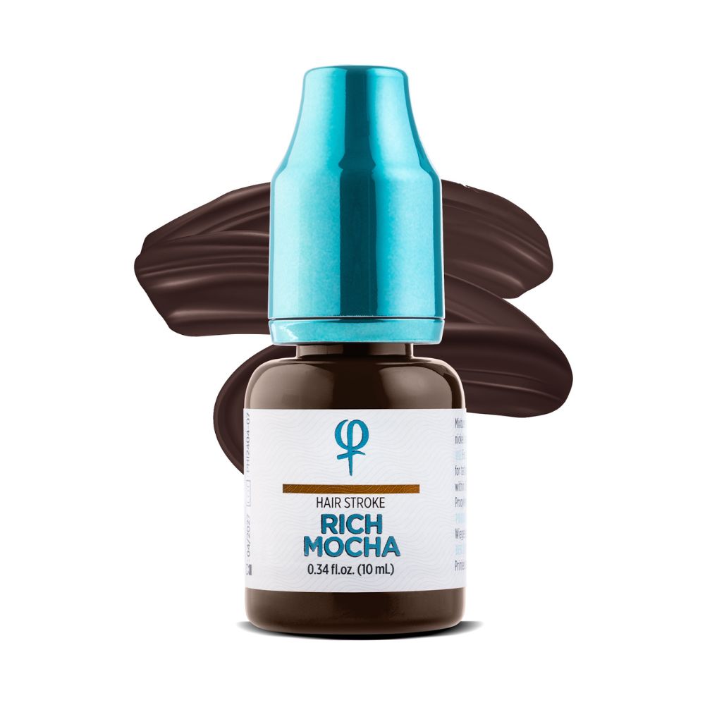 Phi Rich Mocha PMU Hair Stroke Pigment 0.34 fl oz (10ml)