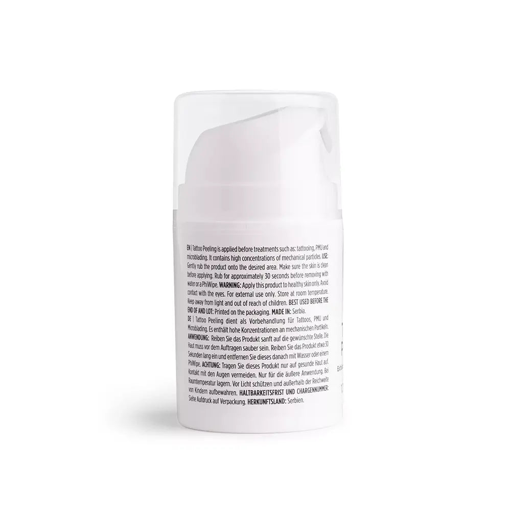 Gel exfoliante para tatuajes Phi Tattoo de 50 ml