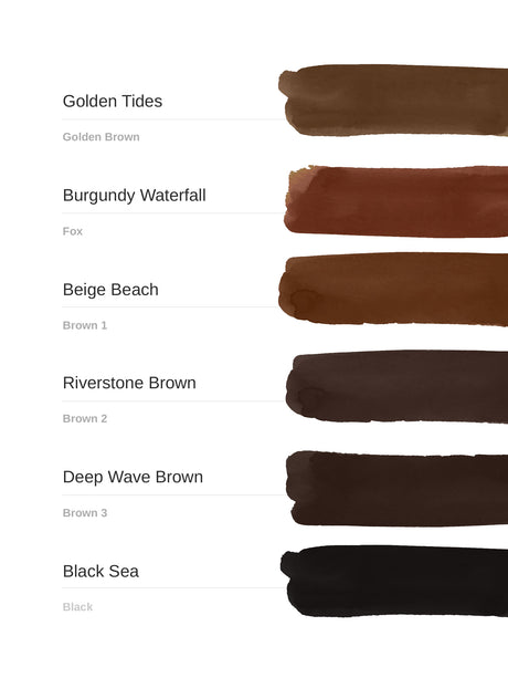 Phi Deep Wave Brown PMU Pigment 0.34 fl oz (10ml)