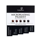 PhiBrows SUPE Microblading Pigment Collection 5 x 0.17 fl oz (5 x 5ml)