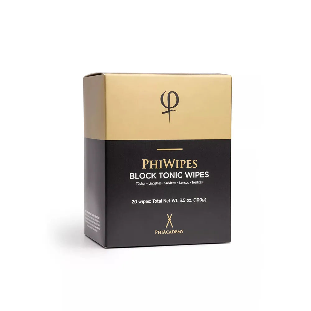 PhiWipes Block Tonic Serum Wipes (20 pcs/1 Pack)