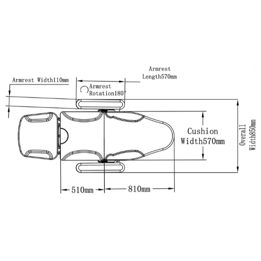 Silhouet-Tone Esthetika Flow 1M Treatment Chair/Bed