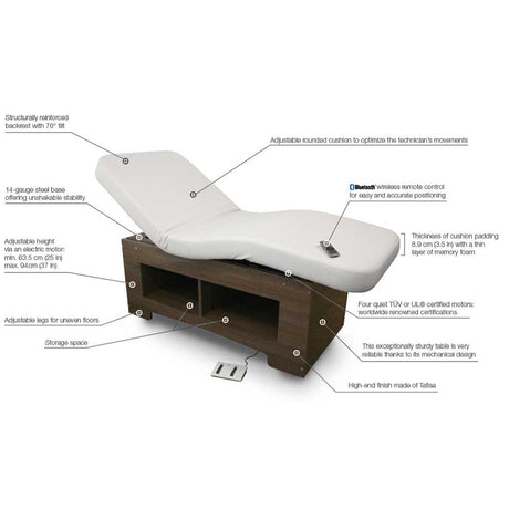 Silhouet-Tone Nevada Premium 4 Cushion Treatment Bed