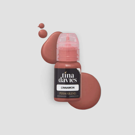 Cinnamon Tina Davies Perma Blend Pigment - Lip Tattoo Pigment for Lip Blush 0.5 oz