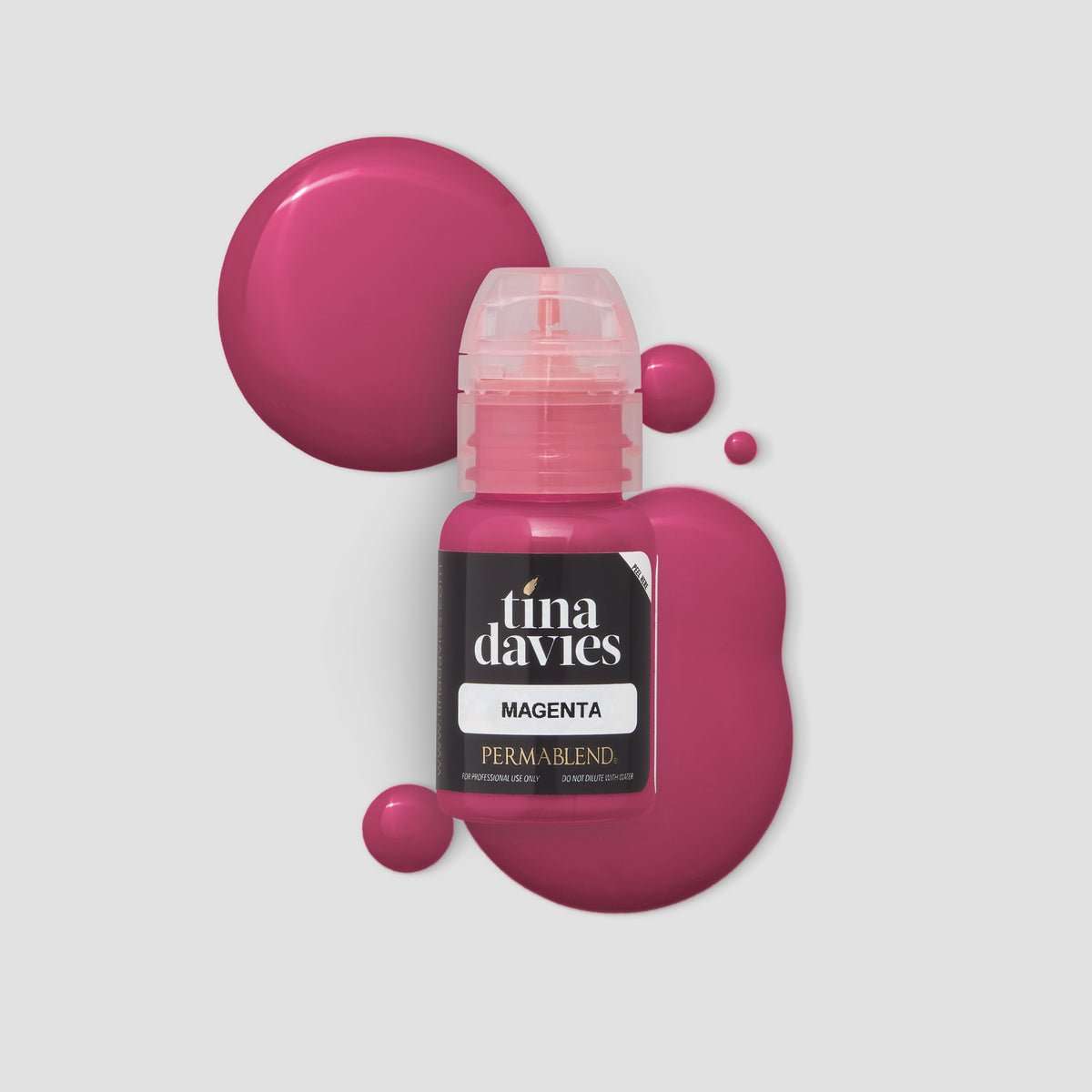 Magenta Tina Davies Pigment for Lip Blush 0.5 oz (15 ml) – PMUHub Shop