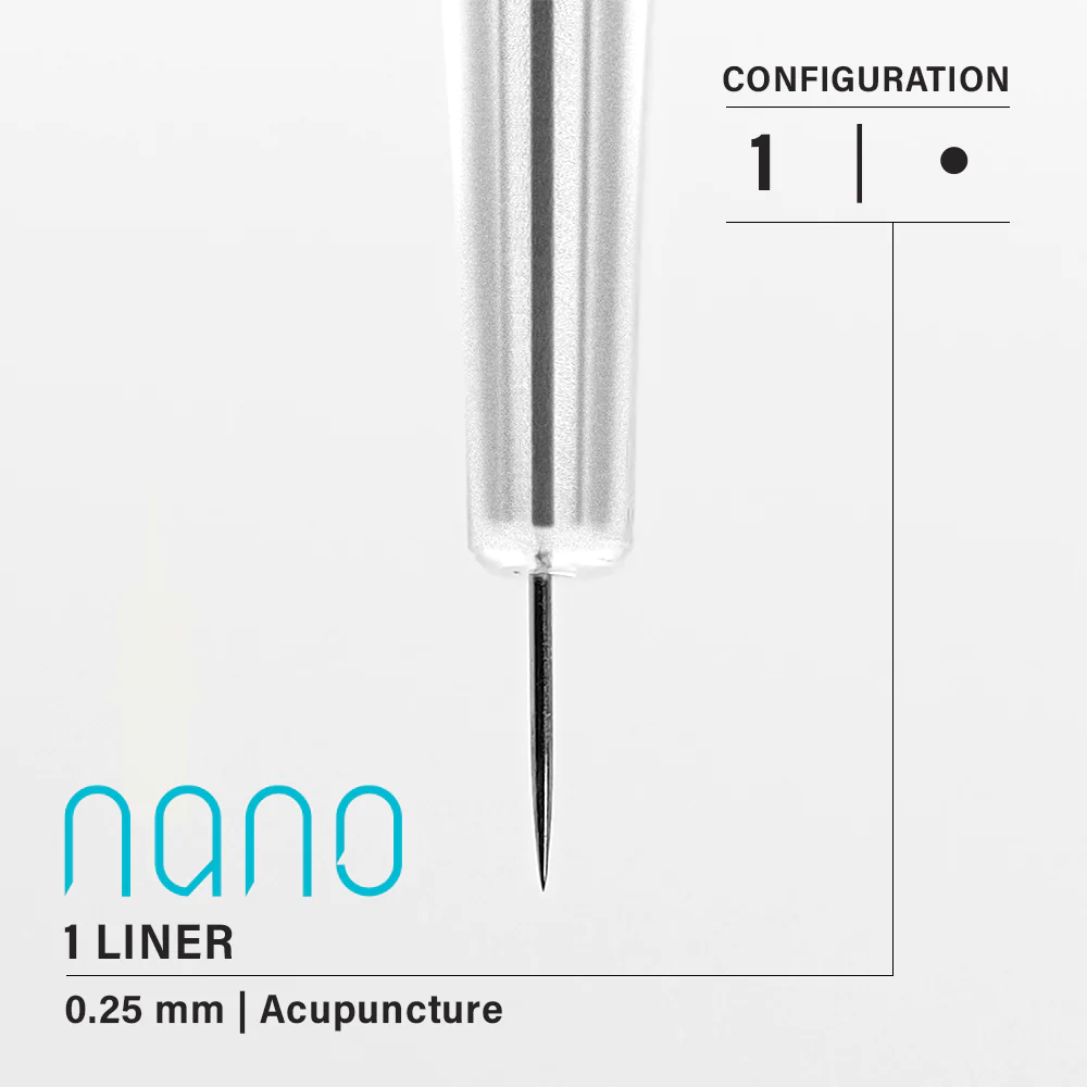 Vertix Nano Liner 1 0.25 mm pmu tattoo cartridge needles