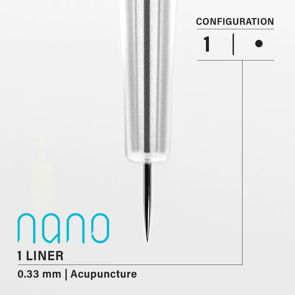 Vertix Nano Liner 1 0.33 mm pmu tattoo cartridge needles