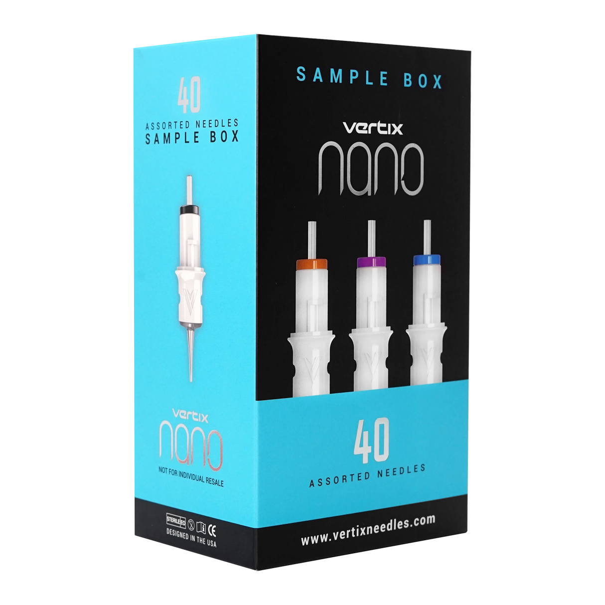 vertix nano sample box tattoo cartridge needles for permanent makeup