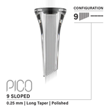 Vertix Pico Sloped - Long Taper - 9 needles, 0.25 mm - CART-960