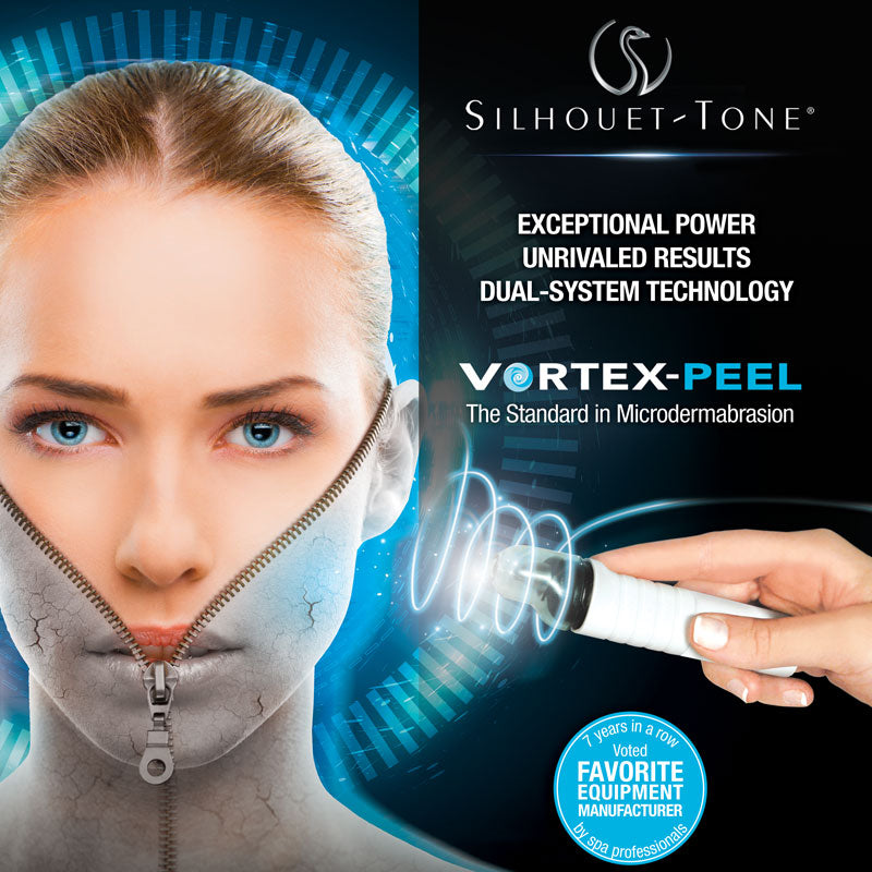 Silhouet-Tone Vortex Peel Microdermabrasion Unit | Luxury Dual-System Skin Resurfacing