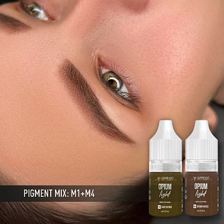 AS Pigments M4 Brown Haired Opium Light Mineral Eyebrow Pigment